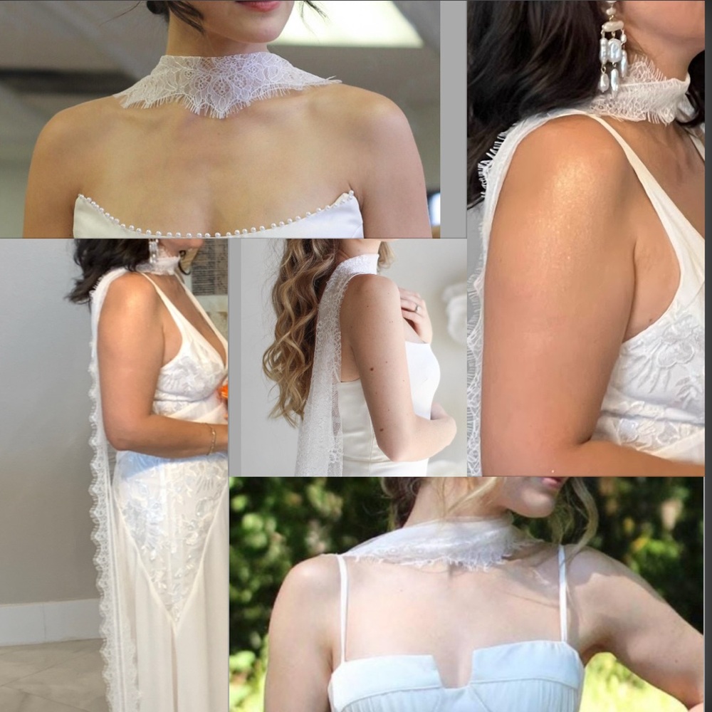 Bridal exquisite scarf
